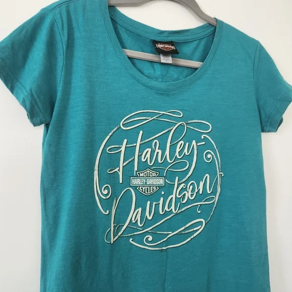 Harley Davidson Tallahassee Florida T Shirt Womens Medium Soft Comfy - Picture 4 of 9